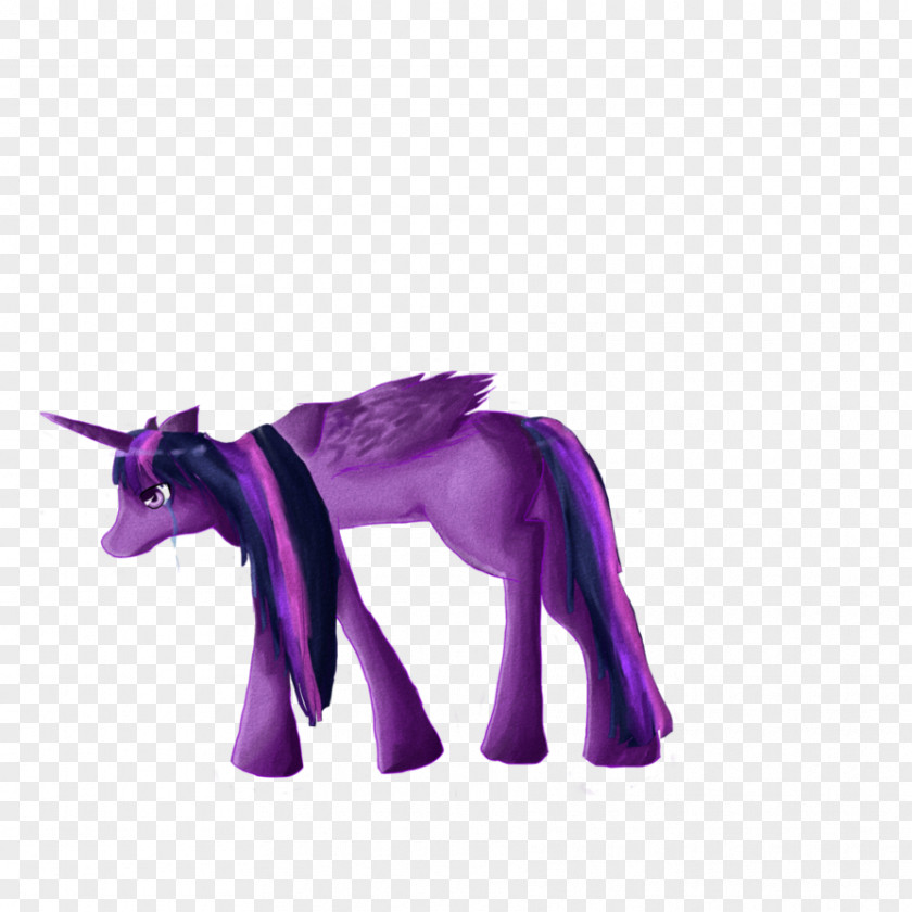 Unicorn Mane Figurine PNG