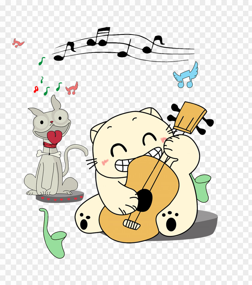 Animal Guitar Cartoon Download Computer File PNG