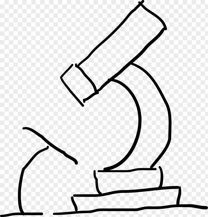 Hand-painted Microscope Clip Art PNG