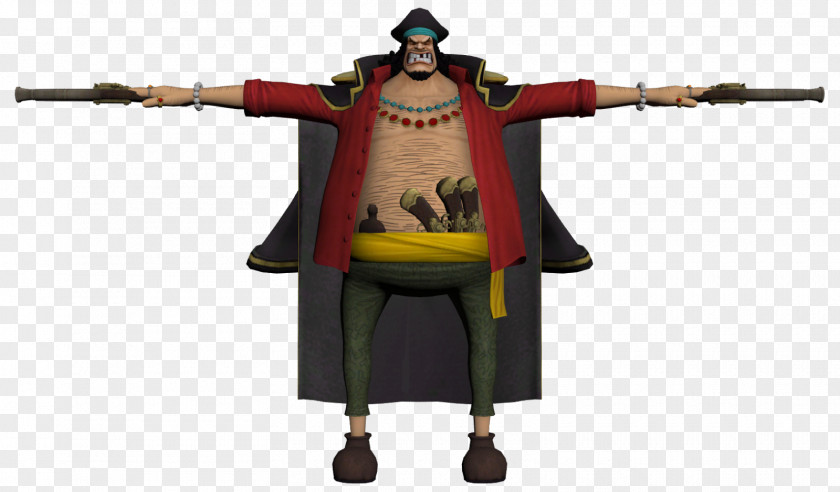 One Piece Piece: Pirate Warriors 2 Marshall D. Teach 3D Modeling PNG