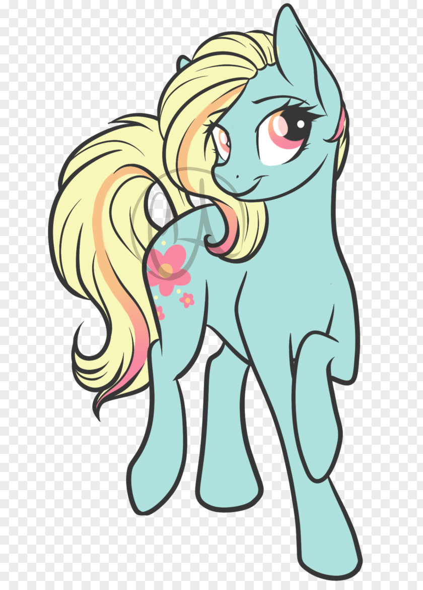 Spring Theme Line Art Horse PNG