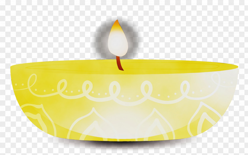 Yellow Lighting Tableware PNG