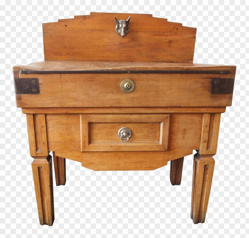 Antique Table Bedside Tables Drawer Buffets & Sideboards Wood Stain PNG