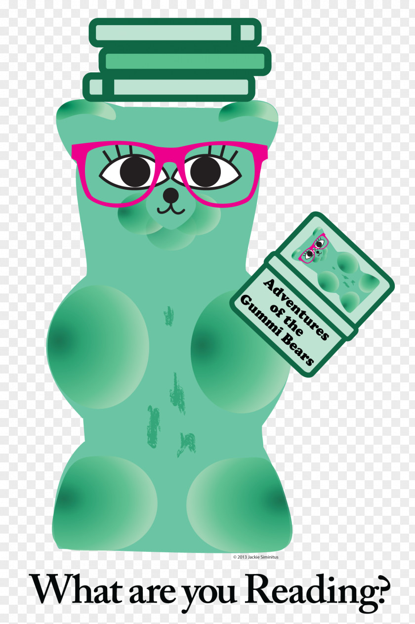 Bookmarks Printable Bookmark Gummy Bear Reading Text PNG