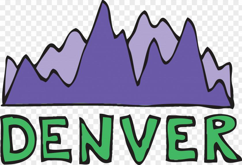 Denver Mountain Icon Cartoon Clip Art PNG