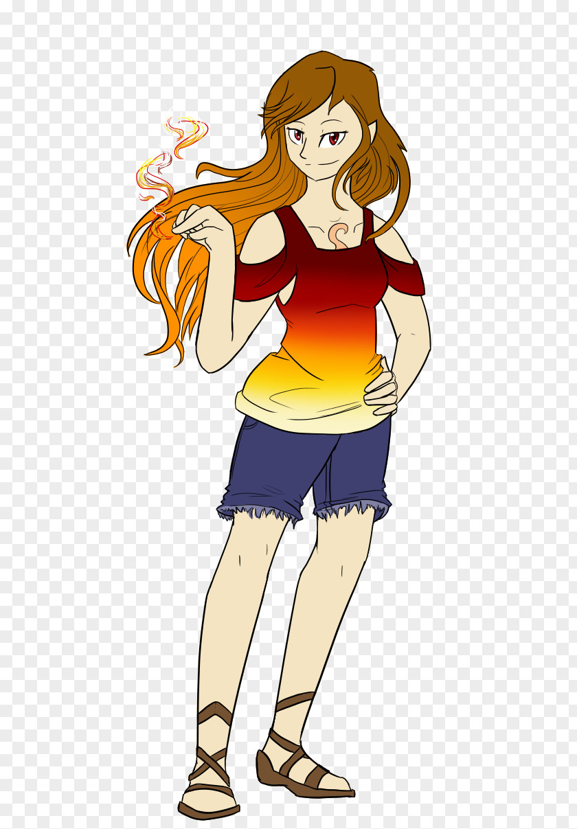 Forest Spirit Mythology Finger Human Hair Color Illustration Clip Art PNG
