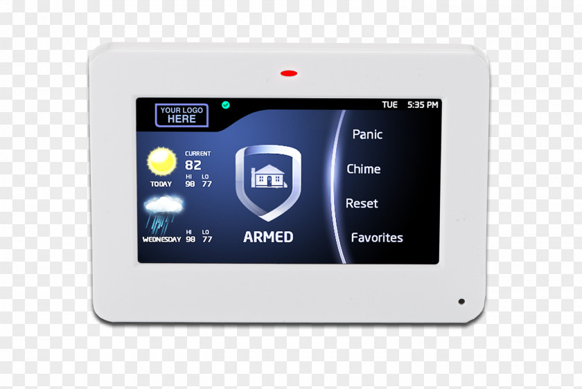 White Screen Security Alarms & Systems Alarm Device Home PNG