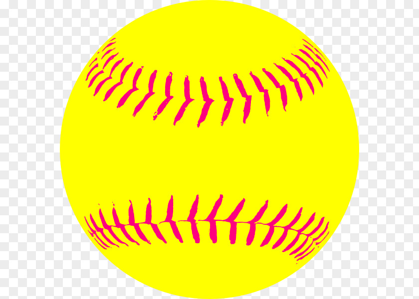 Yellow Softball Clip Art Fastpitch Baseball PNG