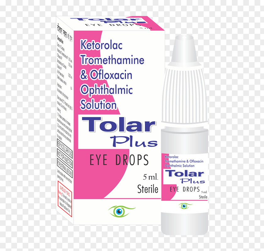 Eye Drops & Lubricants Liquid Ketorolac PNG