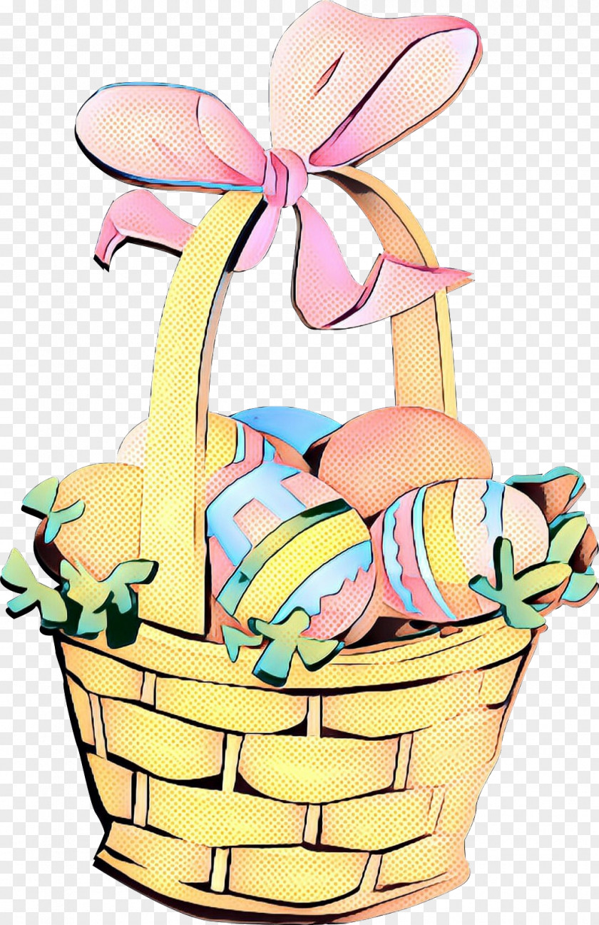 Food Gift Baskets Easter Clip Art Illustration PNG
