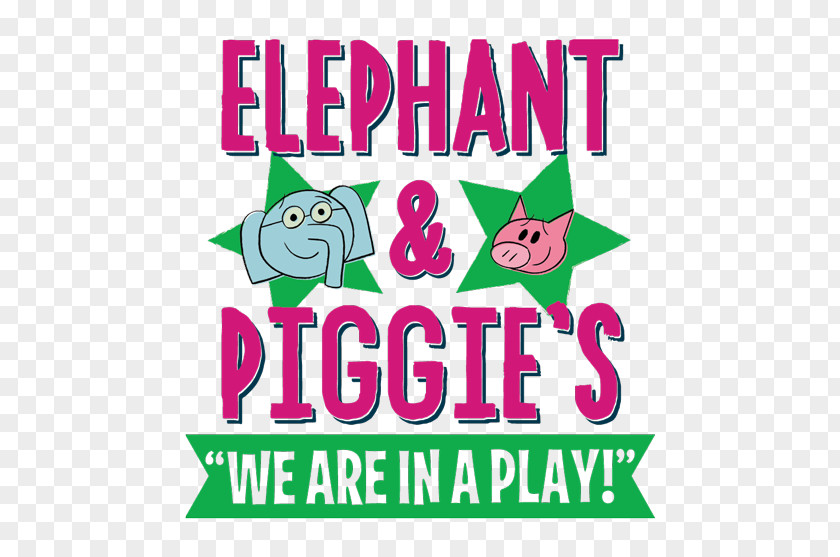 Pig Elephant And Piggie We Are In A Play Elephantidae Goldilocks The Three Bears PNG