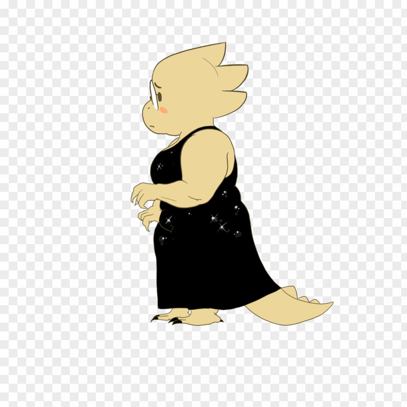 Alphys Clip Art Mammal Illustration Character Fiction PNG