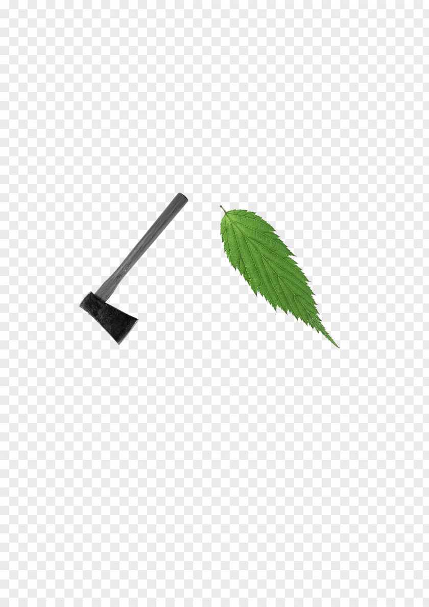 Ax With Leaves Euclidean Vector Icon PNG
