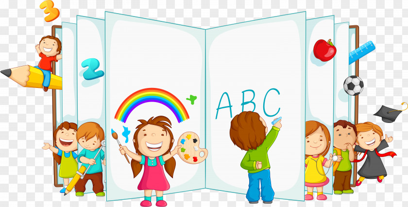 Kids Child Book PNG