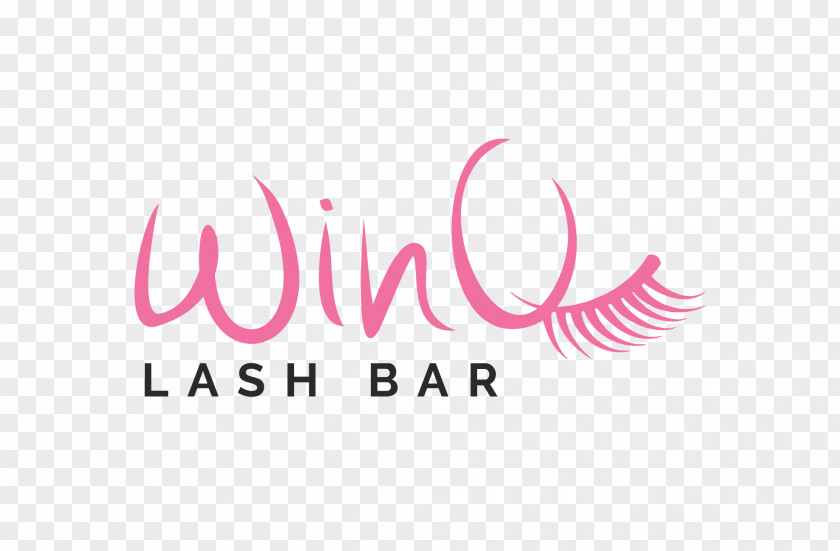 Lash WinQ Bar Logo Letterhead Corporate Identity Brand PNG