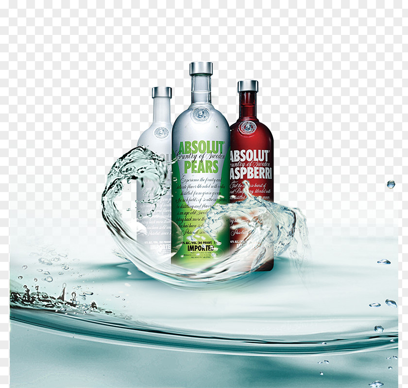 Swedish Vodka Apple Pear Flavor Red Bull Absolut Alcoholic Drink Poster PNG