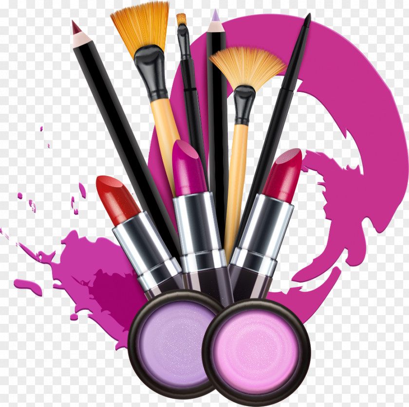 Vector Makeup Cosmetics Lipstick Make-up Artist Stock Photography PNG
