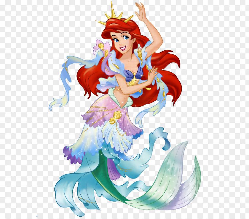 Disney Princess Ariel Aurora Mermaid Character PNG