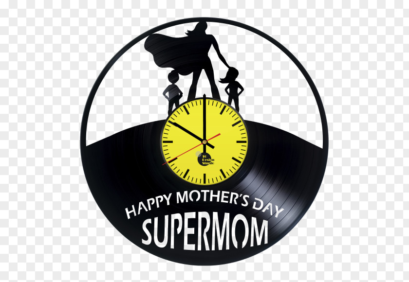 Mother's Day Gift Clock Laser Cutting Wall Doitasun PNG