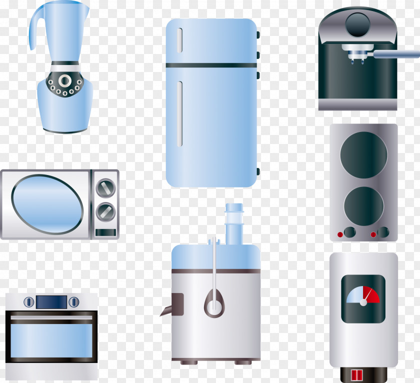 Refrigerator Microwave Oven Home Appliance Icon PNG