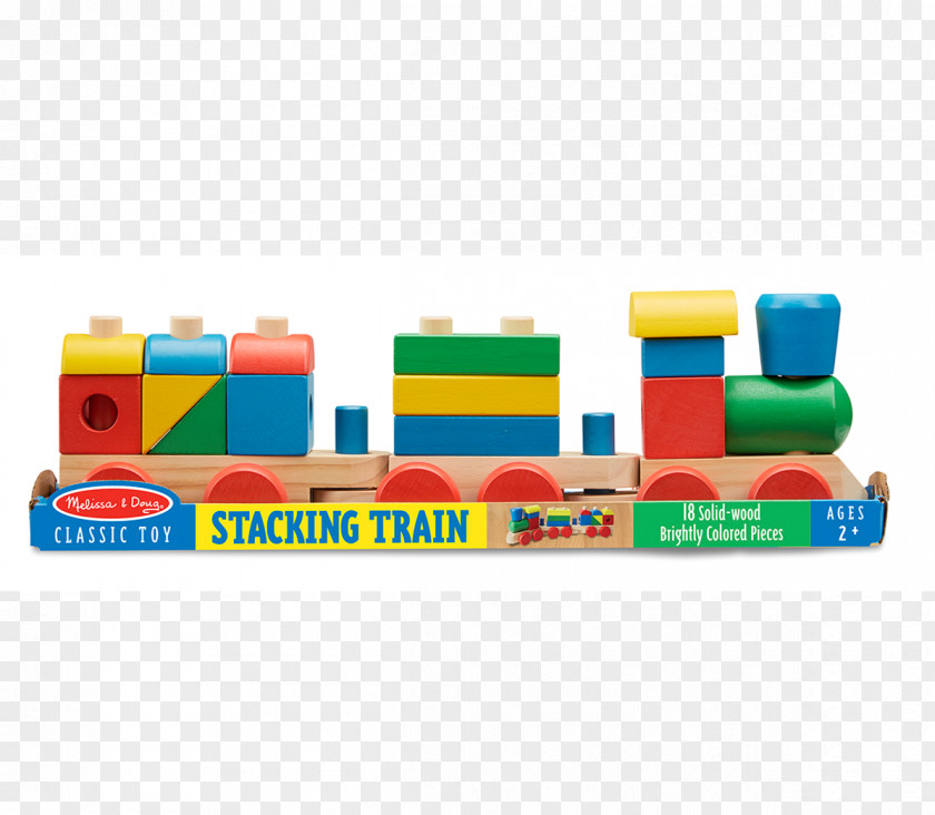 Train Rail Transport Toy Block Melissa & Doug PNG