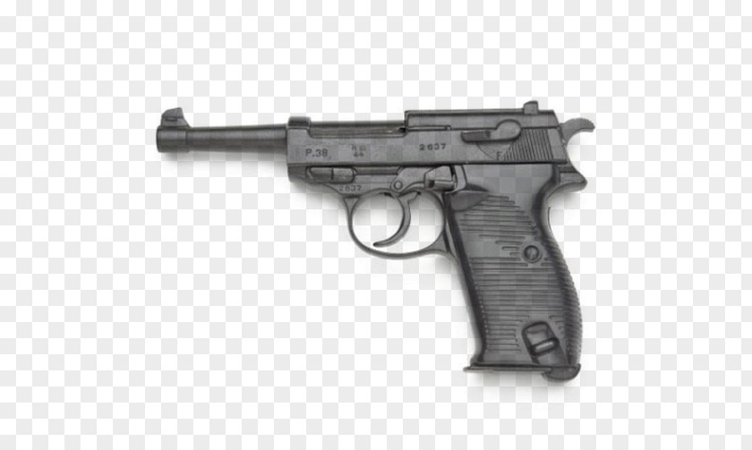 Weapon Second World War Luger Pistol Walther P38 PNG