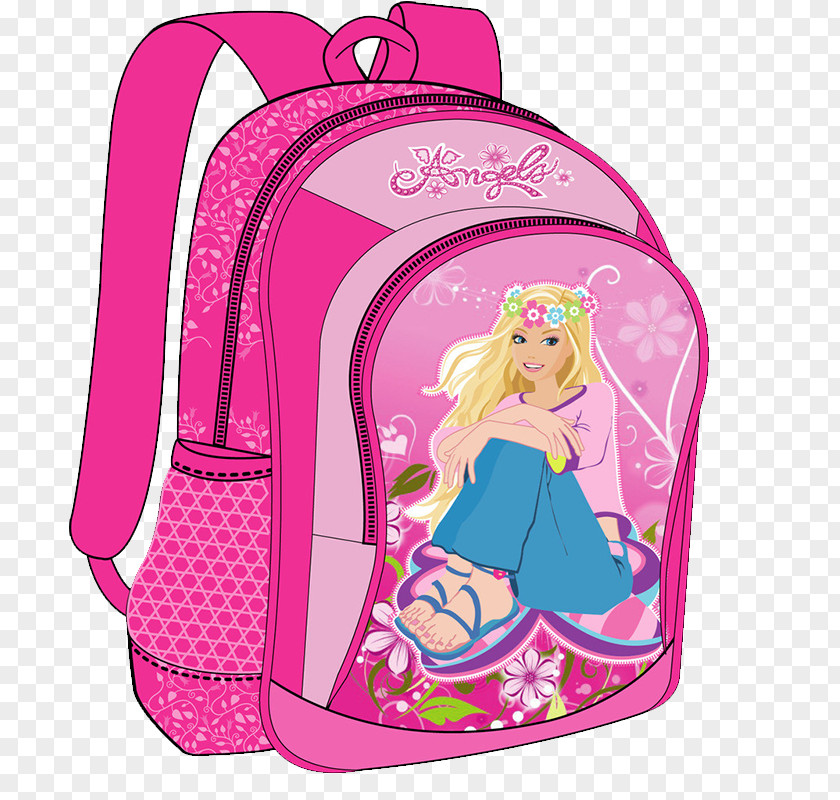 Cartoon Child Girl PNG Girl, Children bags clipart PNG