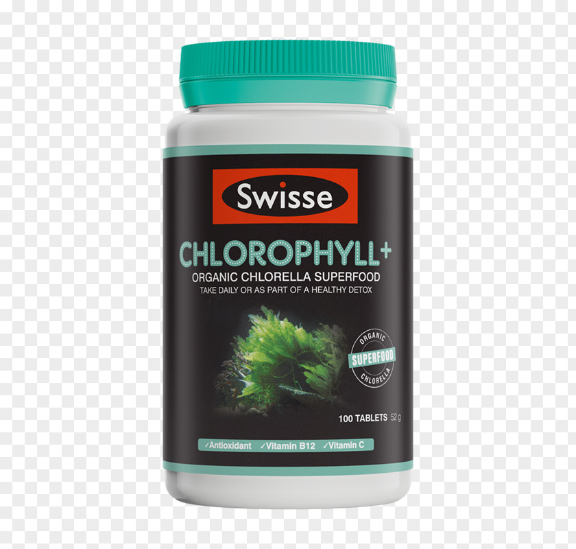 Chlorophyll Dietary Supplement Swisse Antioxidant Spirulina PNG