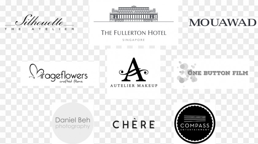 Design The Fullerton Hotel Singapore Logo Brand PNG