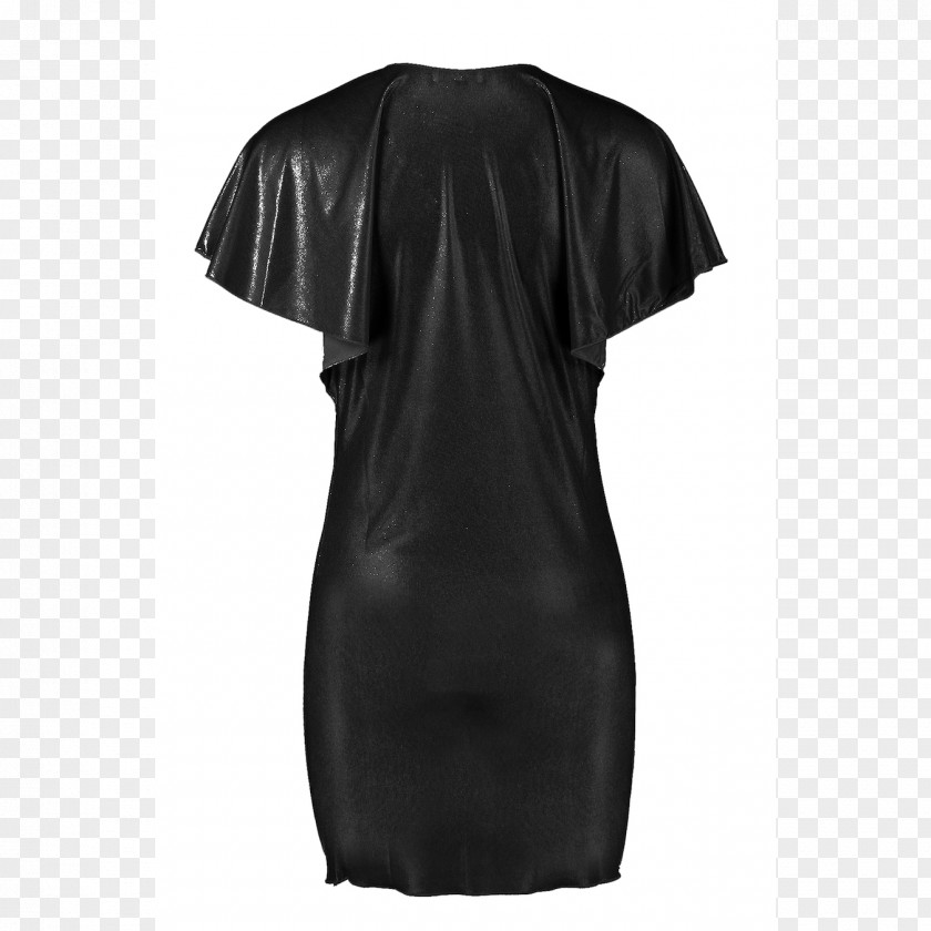 Dress Shoulder Little Black Satin M PNG