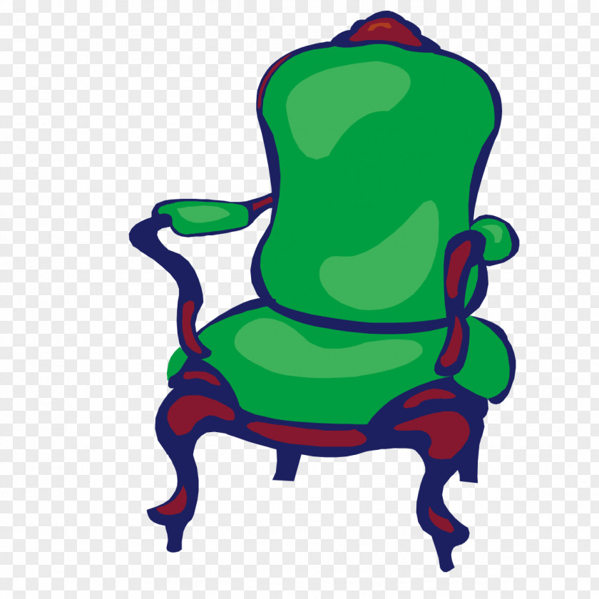 Green Sofa Chair Creative Couch Clip Art PNG