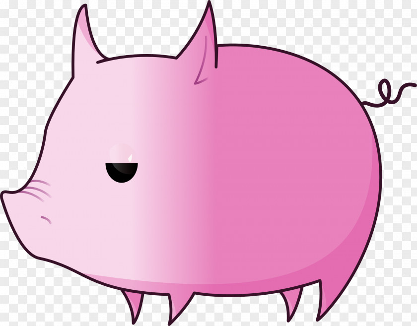 Pig Domestic Animation Clip Art PNG