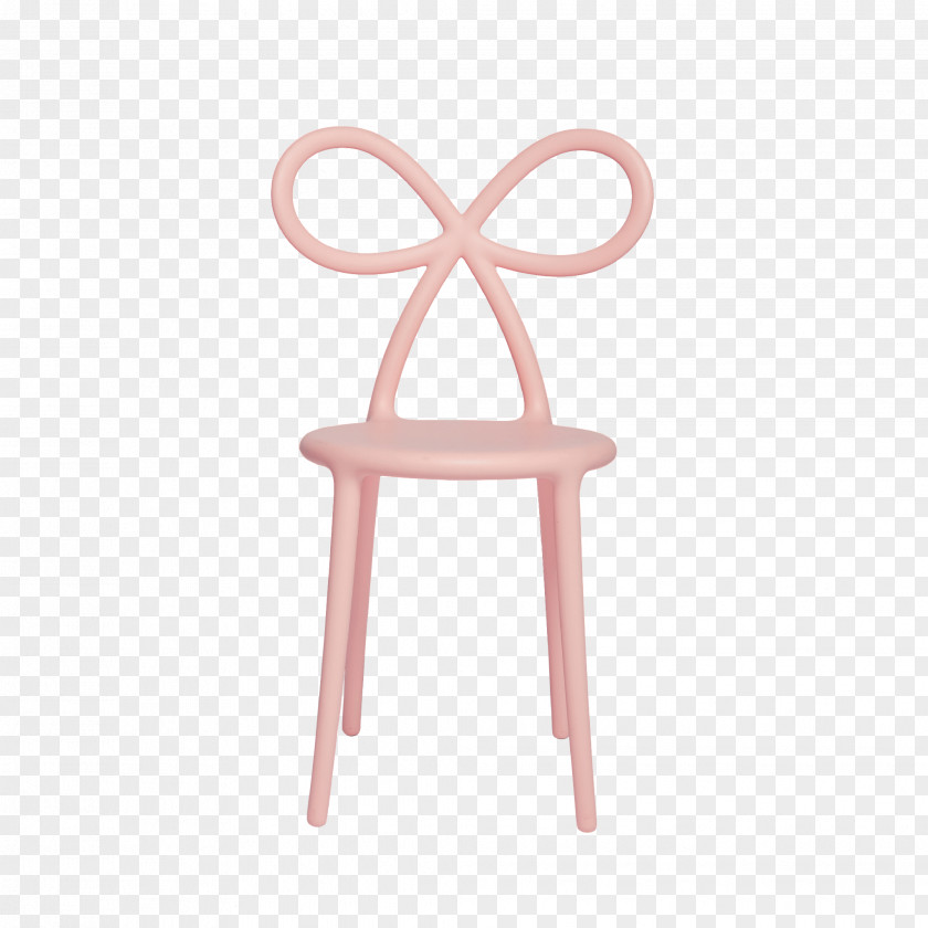 Pink Paper Ribbons Qeeboo Chair Furniture Seat PNG