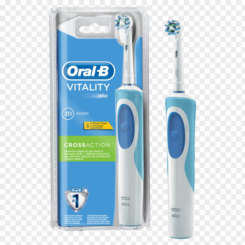Toothbrush Electric Oral-B Vitality CrossAction Pro 2000 PNG