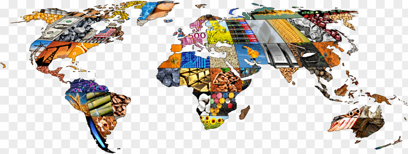 Trade World Map Globe PNG
