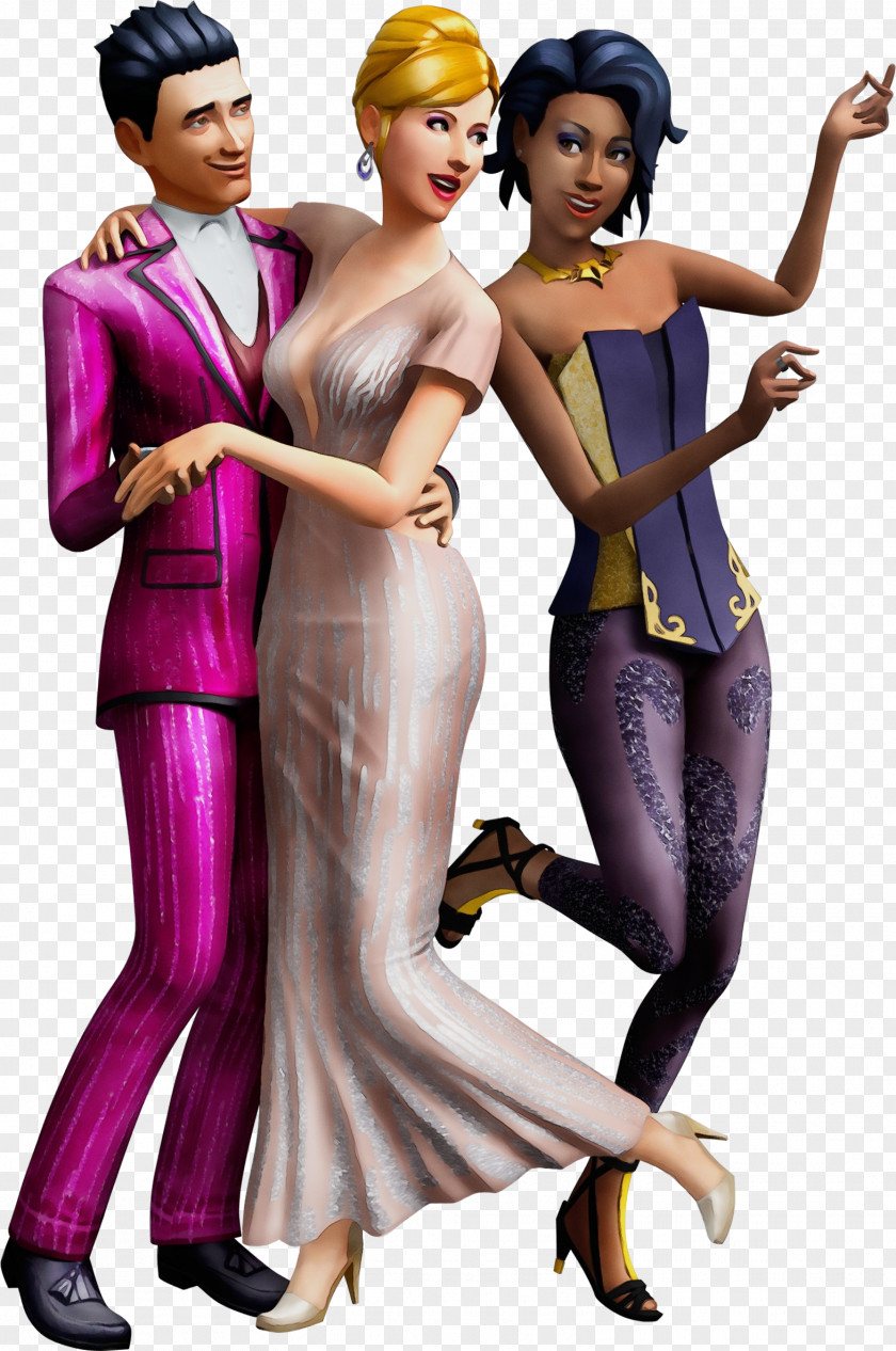 Cartoon Formal Wear Event Style Costume PNG