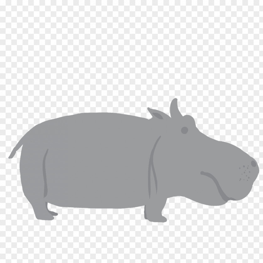 Kaba Hippopotamus Pig Rhinoceros Animal PNG