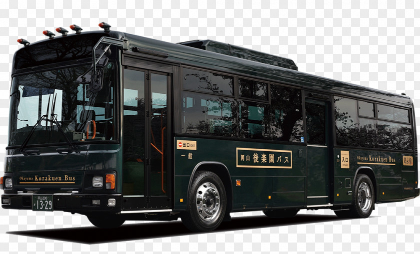 Bus Kōraku-en Okayama Station Transit 岡山後楽園バス PNG