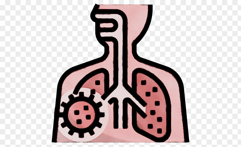 Icon Pneumonia Bronchitis Health Care PNG
