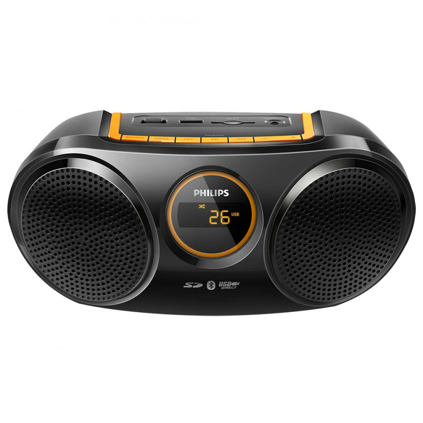 Radio Loudspeaker Philips Wireless Speaker Audio Bluetooth PNG