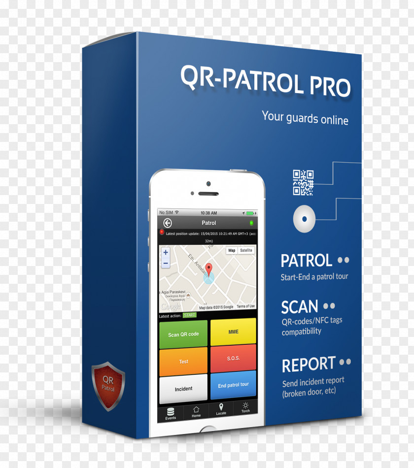 Smartphone Guard Tour Patrol System Security Mobile Phones PNG