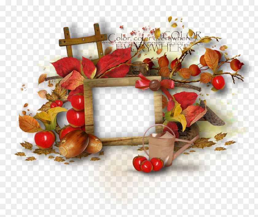 Autumn Frame Image Photograph Photomontage Word Processor Photo Albums PNG