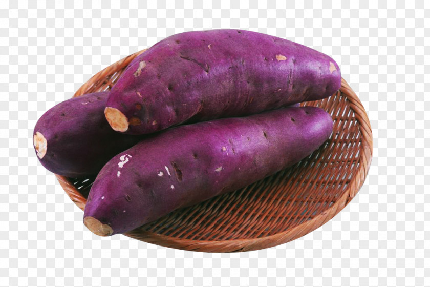 Bamboo In The Purple Potato Picture Material Sweet Vegetable Eating Food PNG