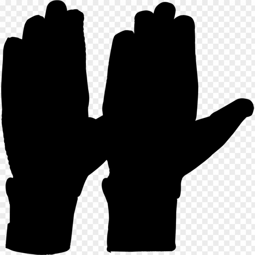 Blackandwhite Gesture Glove Hand PNG