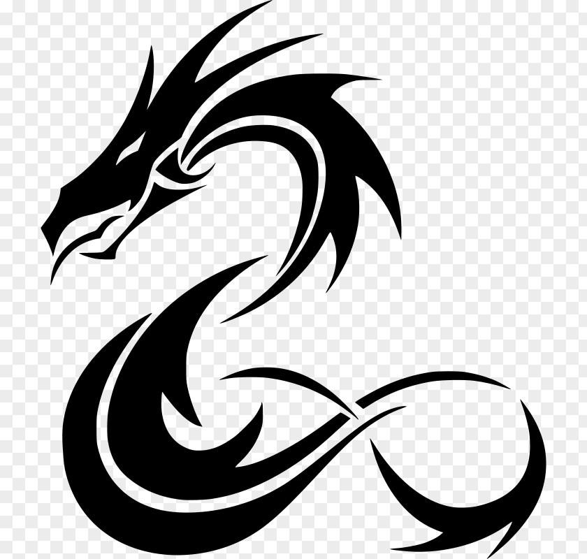 Dragon Tattoo Artist Black-and-gray Chinese PNG