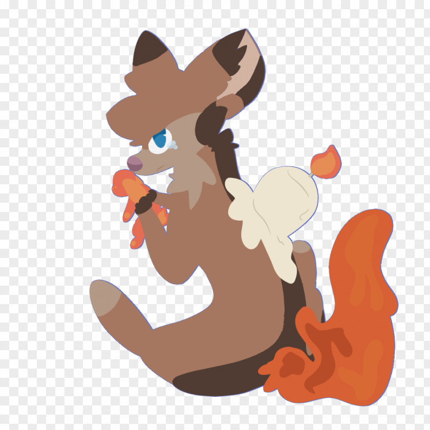 Hand Fire Cat Fox Dog Clip Art PNG