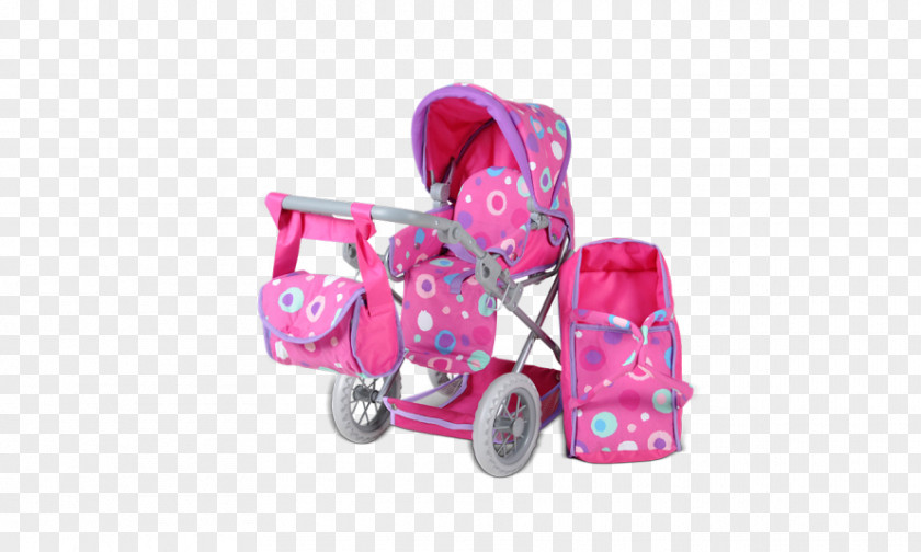 Pink Splash Baby Transport Doll Stroller Toy Child PNG