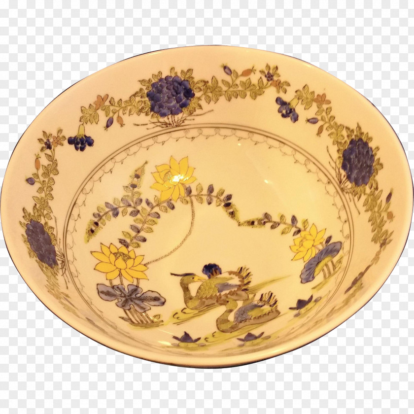 Plate Porcelain Tableware Ceramic Pottery China Painting PNG
