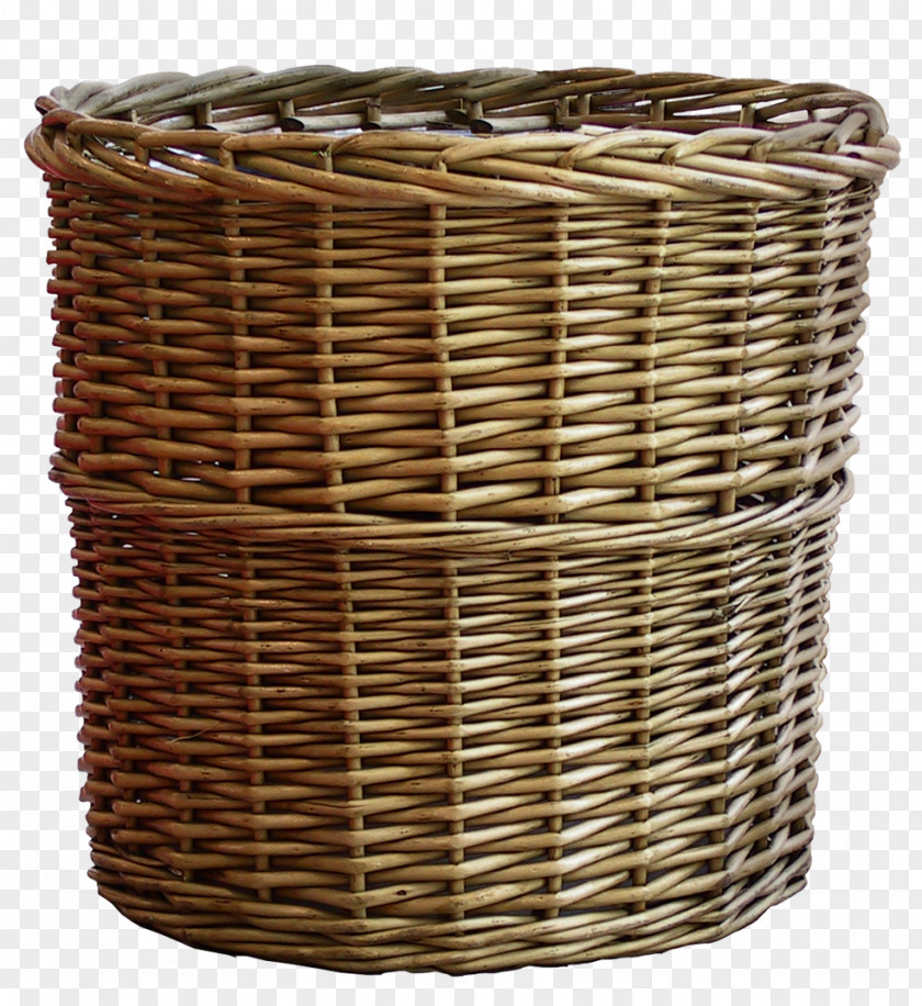 Creative Bamboo Basket PNG