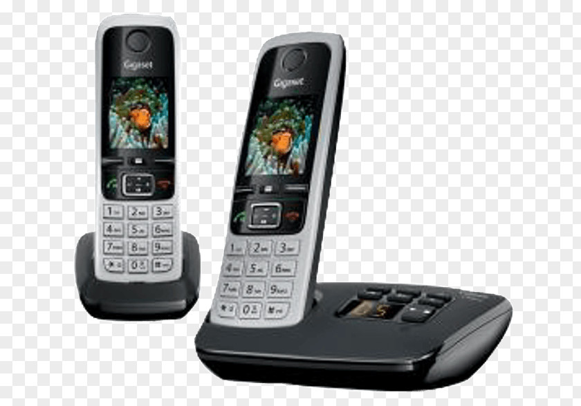 Gigaset Communications C430A Cordless Telephone Digital Enhanced Telecommunications PNG